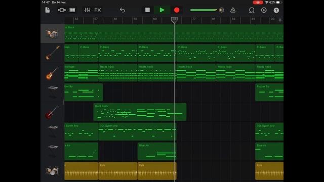 iPad Garageband guitar song смотреть онлайн