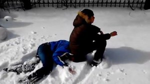 Пьяные школьники после школы