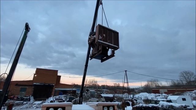 Переставляем компрессор 4ВУ с трелевочника на МТЛБ, взамен насоса НБ32!