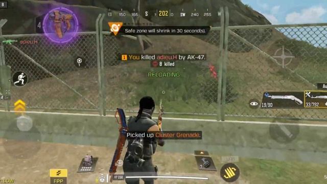 POCO X3 PRO MIUI 12.5.4 CODM GARENA SERVER SOLO VS SQUAD (4K)