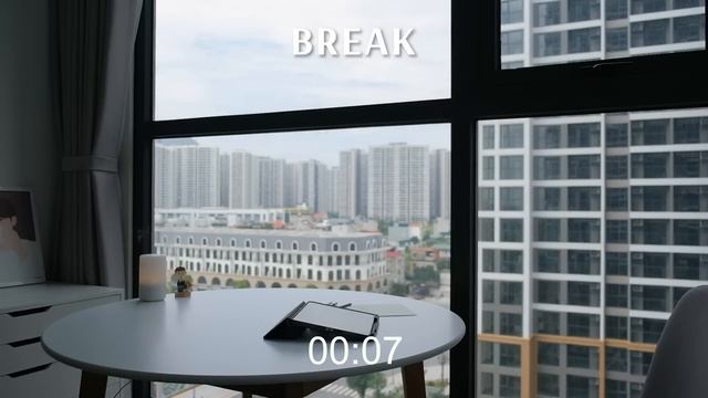 2 часа StudyWithMe - On A Summer Day   No Music (Ambient Ver.) - Pomodoro 25/5