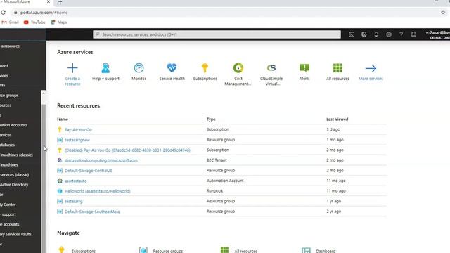 Azure Architecture and How to Manage Azure Services in Portal смотреть онлайн