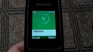 Samsung GT-E1272 incoming call via Fake call