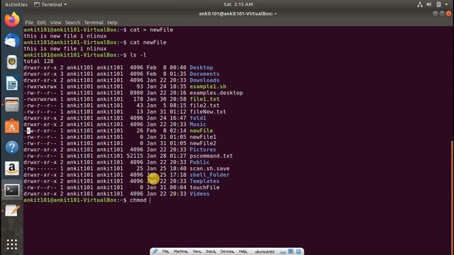 Linux Command Line interface - chmod Command [in Hindi] смотреть онлайн