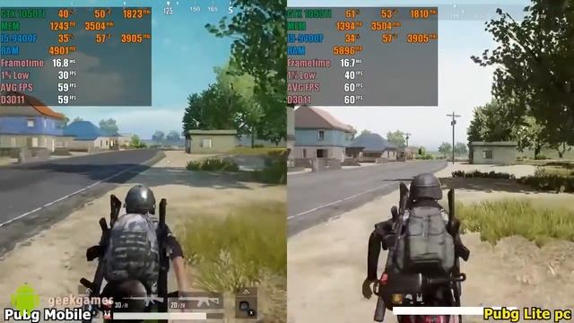 PUBG mobile vs PUBG PC Game Play смотреть онлайн