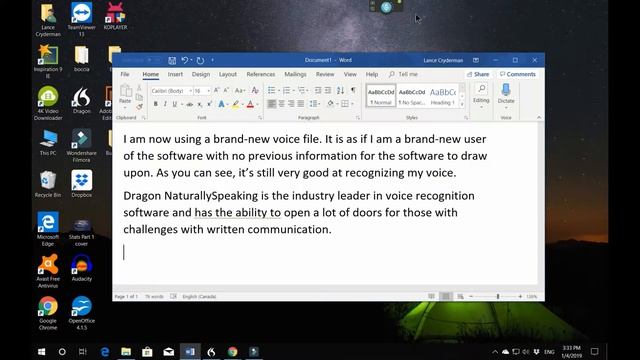 Review of Dragon NaturallySpeaking Part 3 смотреть онлайн