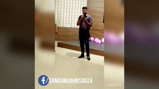 JURAMENT DITA - a Konkani song live by Samson John Souza смотреть онлайн
