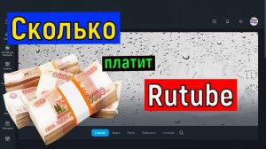 Сколько платит Рутуб за 1000 просмотров   Заработок на Rutube