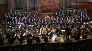 Шнитке. Оратория «Нагасаки» для меццо-сопрано, хора и оркестра (1958). Фрагмент