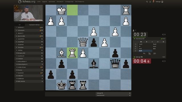 Играю на Lichess под бубнёж татьяныча / 2024.10 смотреть онлайн