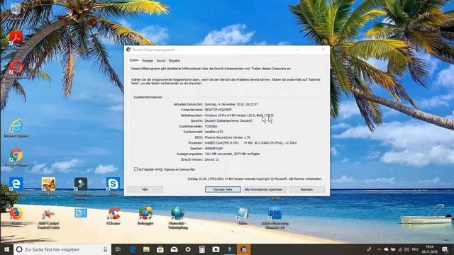 Windows 10 Tutorial: dx diagnosesystem смотреть онлайн