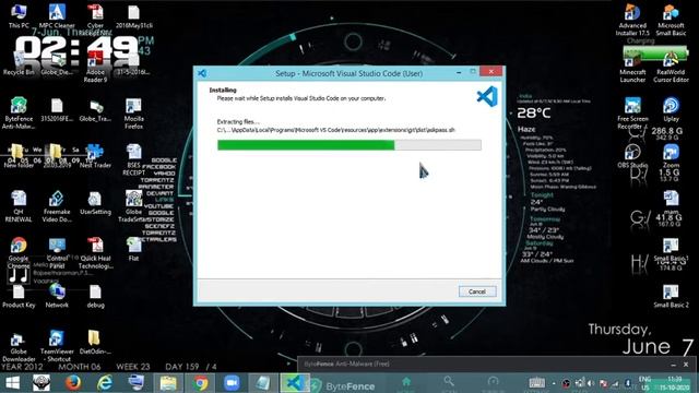 How to download VS Code in Window 8
