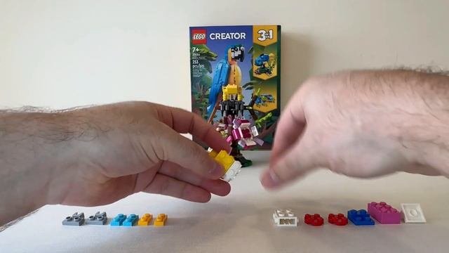 [LEGO] 31136 Exotic Parrot 1/3