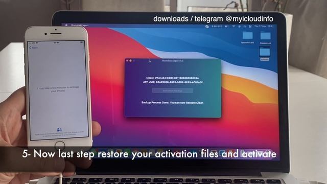 New passcode / disable backup activation files and bypass iOS14 & iOS15 ipwndfu mode (new method)