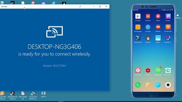 How to Connect Mobile to Laptop Screen wireless | How to Mirror Android to PC смотреть онлайн