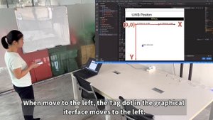 Makerfabs ESP32 UWB Indoor Positioning Test