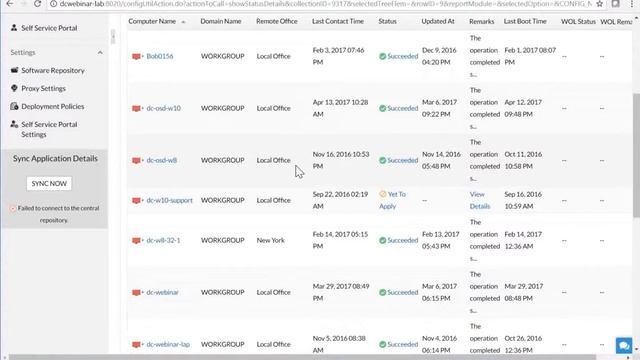 Desktop Central Free Training Software Deployment