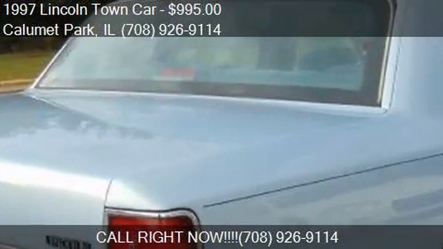 1997 Lincoln Town Car Signature 4dr Sedan for sale in Calume смотреть онлайн