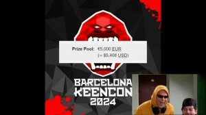 Keencon 2024 1-3 November - 5000 euro prizepool