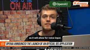 📣 Open AI announced the launch of an official IOS application