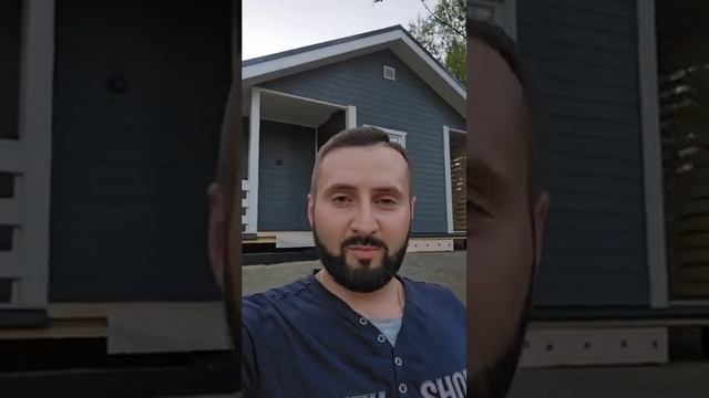 Видеоотзыв, построили каркасную дом-баню 7х7 м. в Мурманской области, Кольский район. #стройка #дом смотреть онлайн