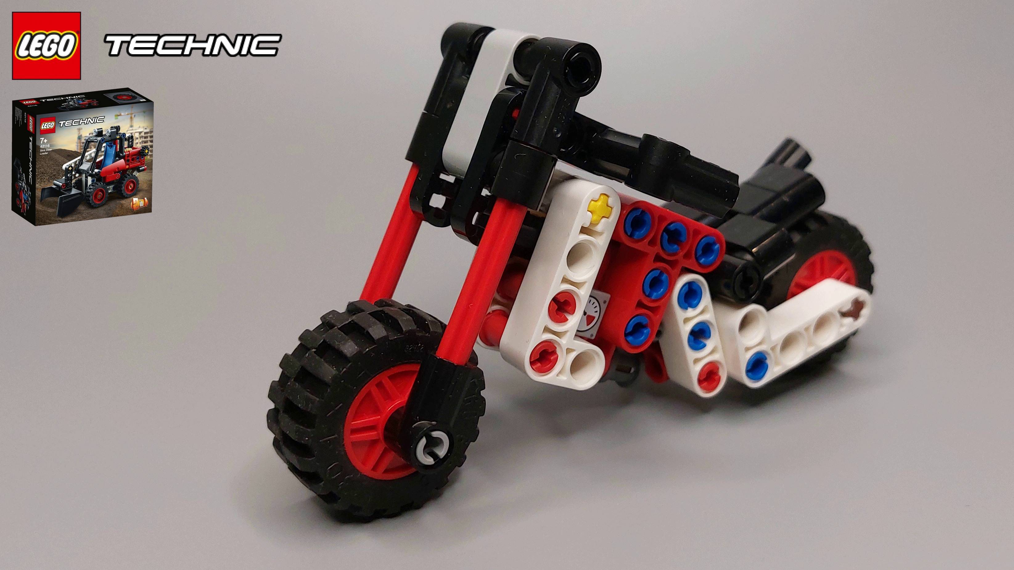 Лего Самоделки - Чоппер из Lego Technic (42116) #8