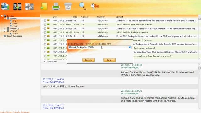 Move and copy SMS from iPhone 4 to iPhone 5 смотреть онлайн