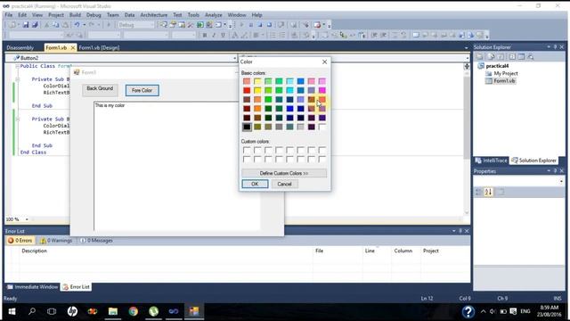 how to Create RichTextbox with Buttons in Visual Basic 2016 смотреть онлайн