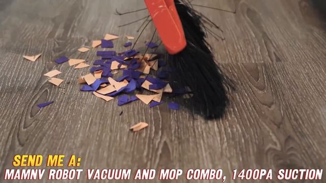 Robot Vacuum and Mop Combo, 2 in 1 Mopping Robot Vacuum Cleaner, Schedule, Wi-Fi/App/Alexa, 1400Pa.