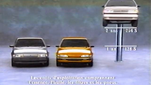 Pub GM - Chevrolet Cavalier - Pontiac Sunbird 1990 смотреть онлайн