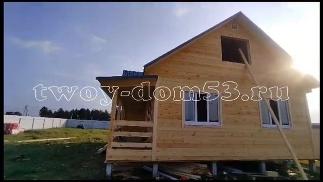 Видеообзор дома по проекту К38. смотреть онлайн