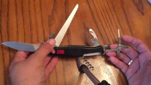 Wenger SwissBuck II multitool Buck knife