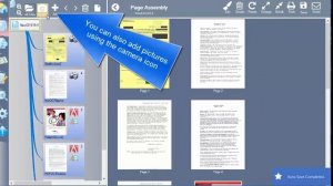 Import Image, Word and PDF files into a new PDF