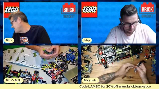 Bricked It LEGO Show! Lamborghini Sian Box 3 смотреть онлайн