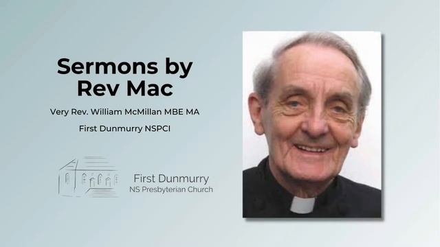 Sermon by Rev Mac смотреть онлайн