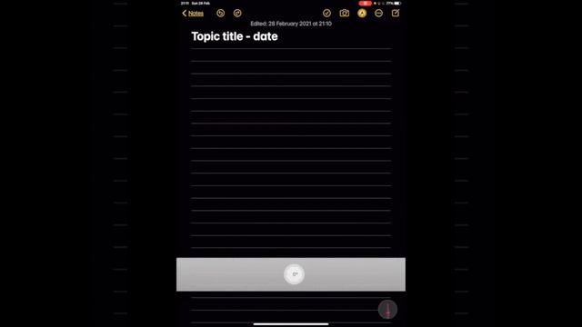 Use Notes app on iPad to enhance your students taking notes method! смотреть онлайн