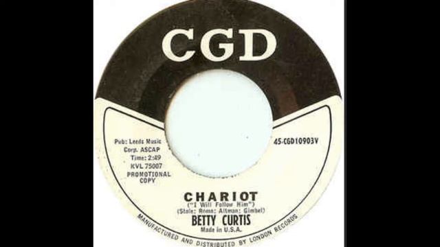 betty curtis - chariot ( i will follow him ) ( italian version ) смотреть онлайн