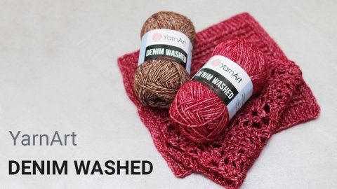 Обзор на пряжу Denim Washed Yarnart (360p)