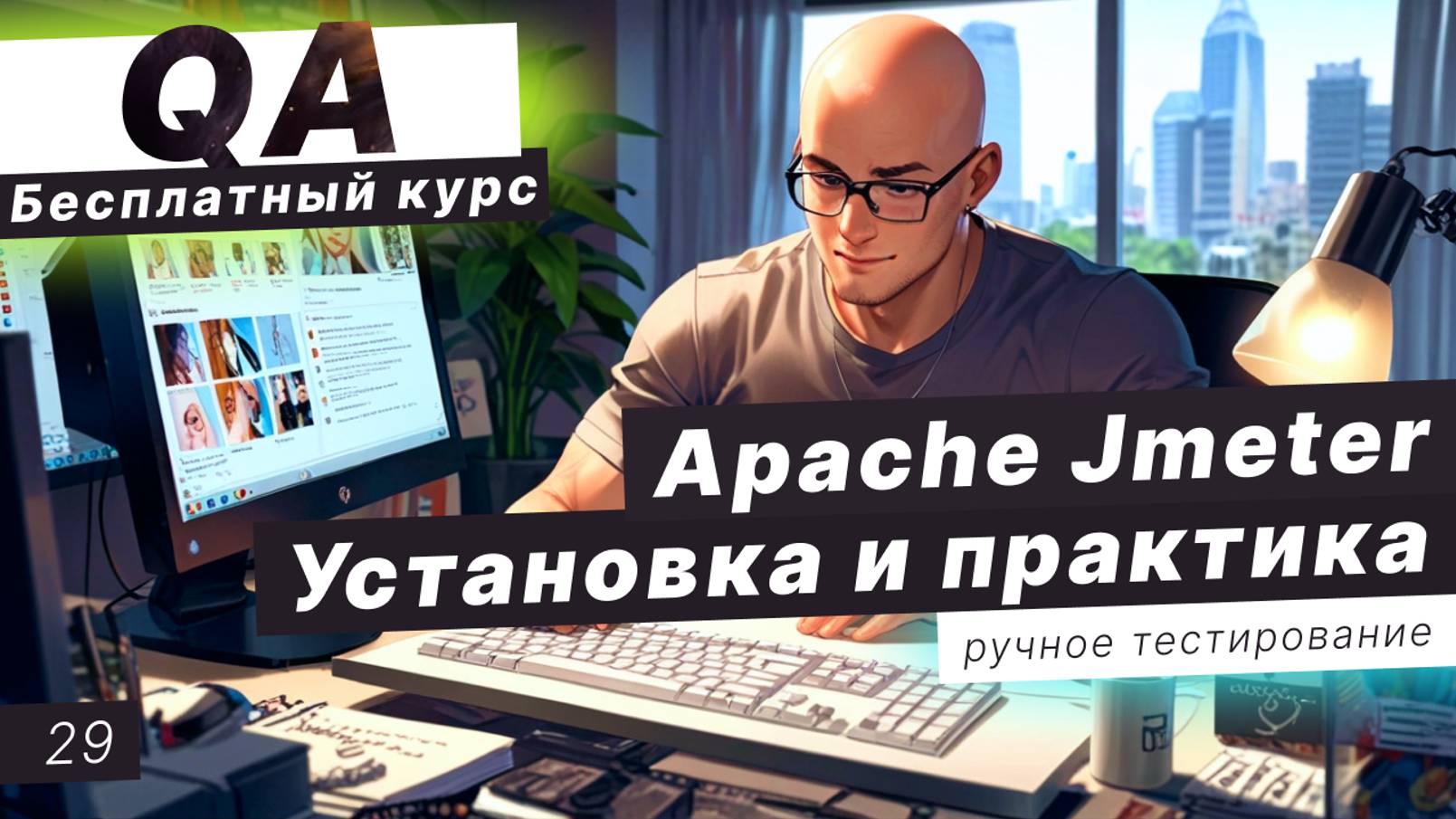 Урок 29. Apache Jmeter - установка и практика. Нагрузочное тестирование