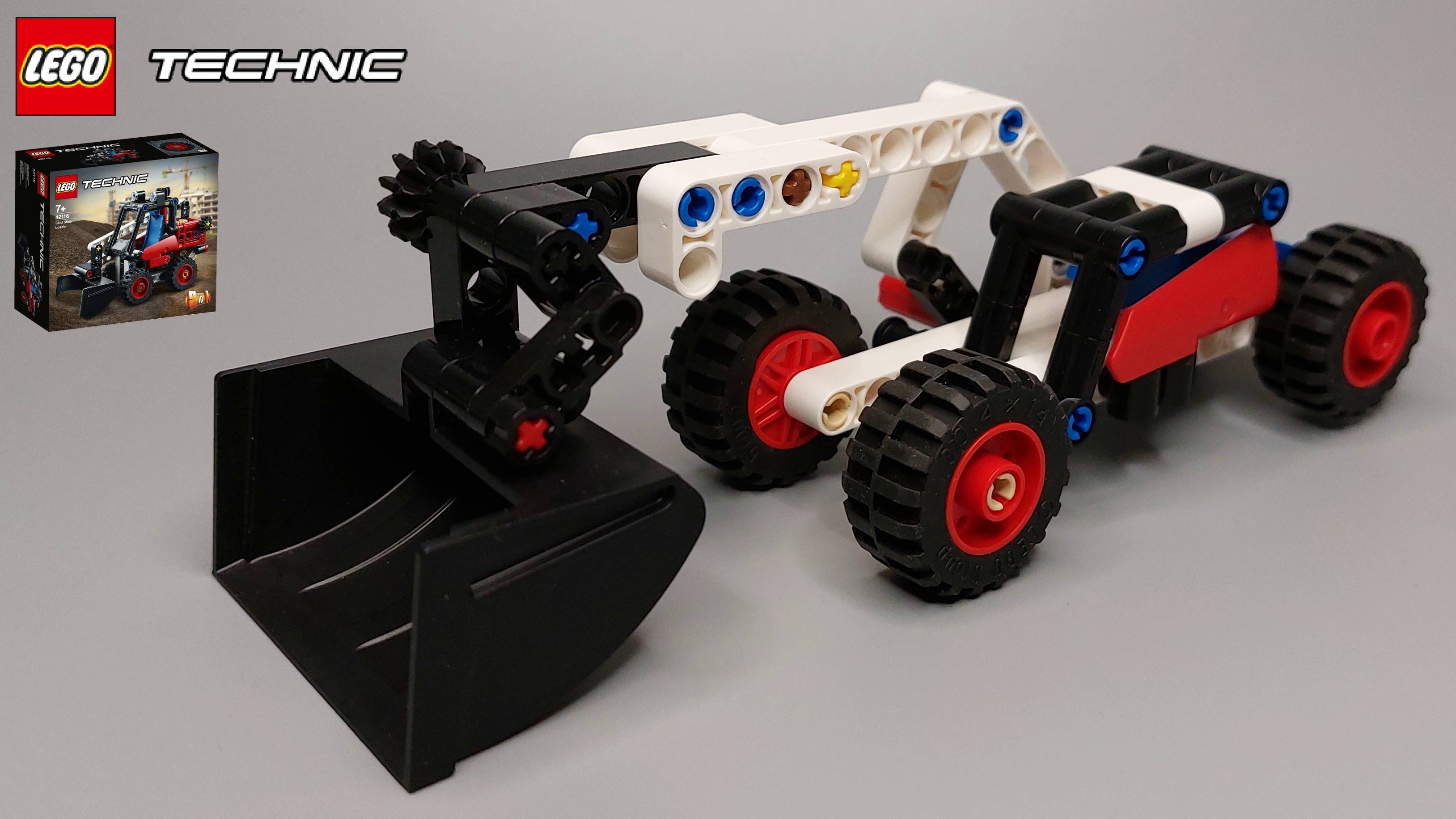 Лего Самоделки - Погрузчик из Lego Technic (42116) #7