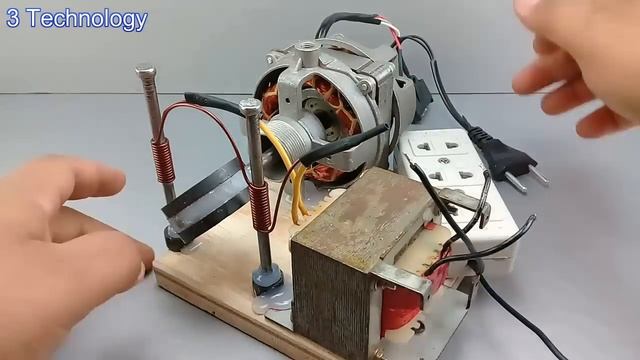 How to make 220v 5000w free electricity energy with 220v fan motor self running смотреть онлайн
