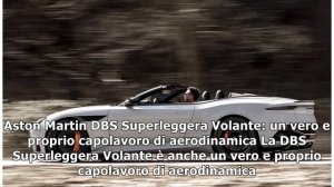 Aston Martin DBS Superleggera: arriva la versione Volante