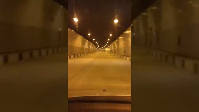 Тоннель по пути на Красную поляну