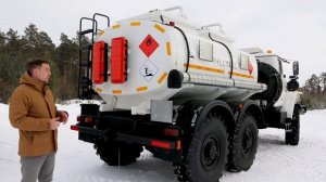 Топливозаправщик АТЗ-6,5 УРАЛ-4320