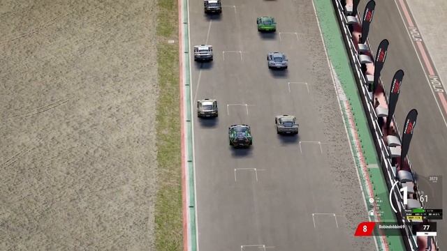 Indigo Lime Motorsport Aston Martin V12 vs Jaguar GT3 Race @ Imola смотреть онлайн