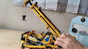 Lego Technic 8053 Mobiler Kran Funktionstest