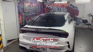 KIA k5 спойлер новый к5 новый  спойлер М формат