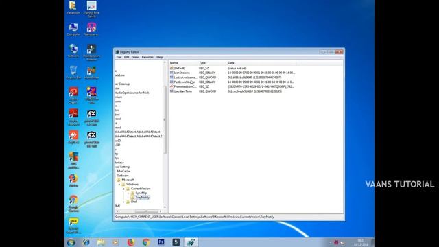 How to show, hidden desktop icons in windows 7 | Bring Back Hide Icon in Task Bar | Vaans Tutorial смотреть онлайн