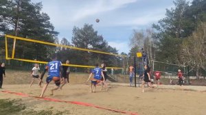 Волейбол, парковый на песке микс