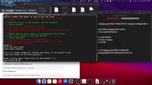 Install RClone in MacOS | How to configure RClone in MacOS | Create rclone.conf file in MacOS BigSu